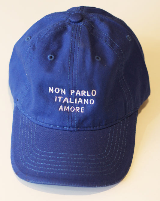 GORRA NON PARLO ITALIANO