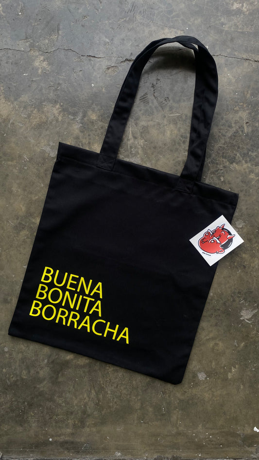 BUENA BONITA BORRACHA TOTE BAG
